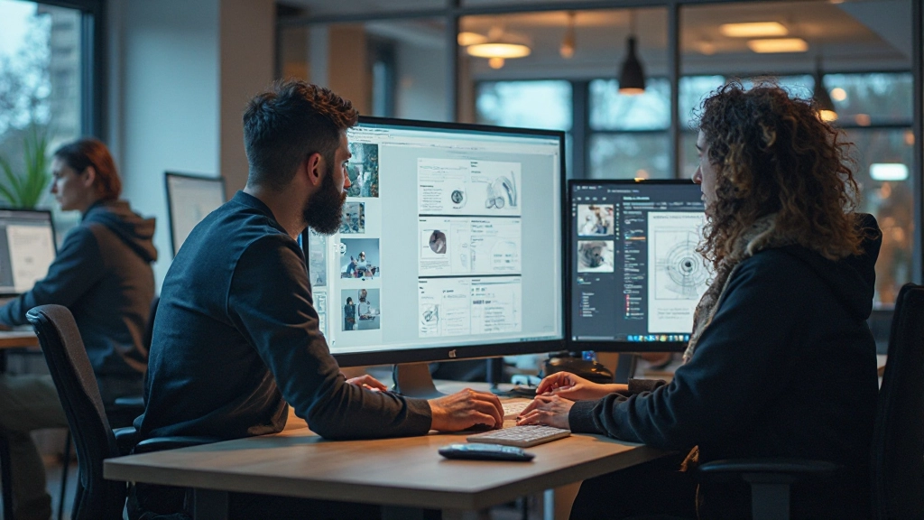 UX design werkstudio met designers aan het werk