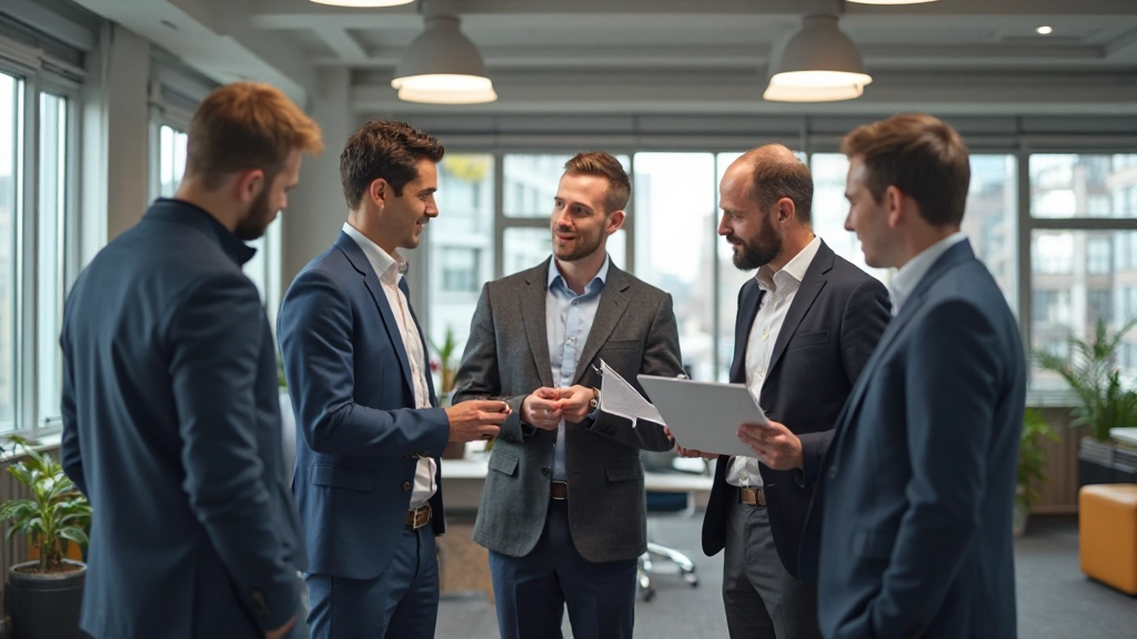 Team aan het werk op UX design